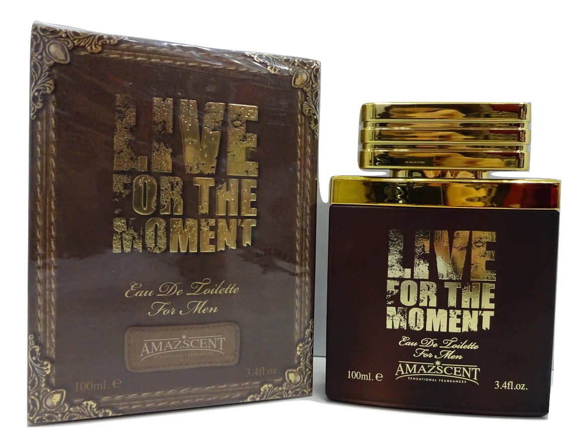 Live For The Moment edt For Men 100ml Amazscent Sensational Fragrance For Him