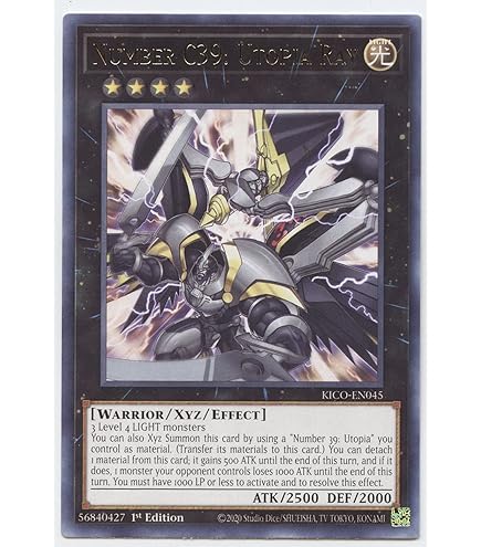 MA☆YOU YuGiOh - Number 39: Utopia Rising MAZE-EN021 Super Rare 1st