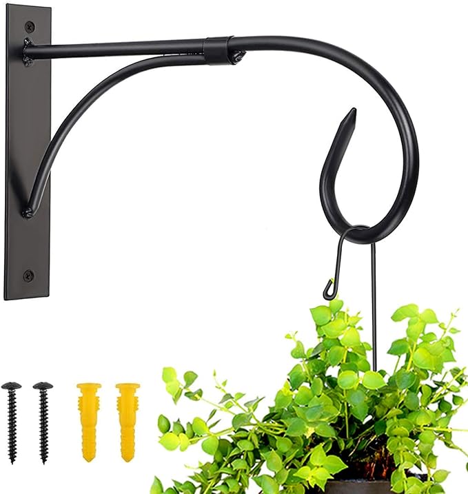 JUNBEI Wall Mount Plant Hanging Bracket, 11