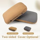 HIKEMAN Camping Memory Foam Pillow Ultralight Neck Support Army Green view 4