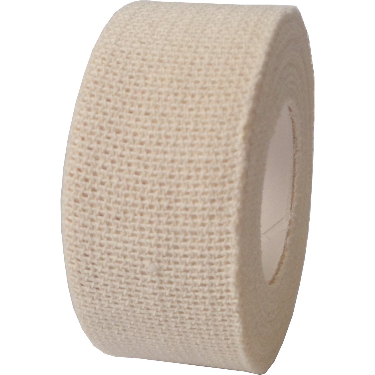 6 Rolls of 2.5CM X 4.5M QUALICARE PRO EAB Elastic Adhesive Bandage Athletic Sports Rugby Lifting Football Hand Thumb Wrist Toe Finger Joint Support Tape STRAPING White