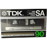 TDK SA 90 minute Super High Resolution Type II Audio Cassette Tape