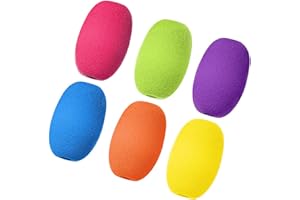 ERRORY 6Pcs Ergonomic Sponge Pen Grip Writing Aid Grips Foam Pencil Holder Grip for Righties Lefties Children Preschooler Wri