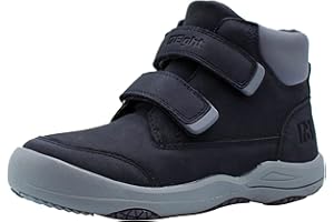 i78 78 Kids Boys Hiking Shoes Chelsea Mid Ankle Boots For Outdoor Trekking Walking Synthetic Non-Slip Lightweight