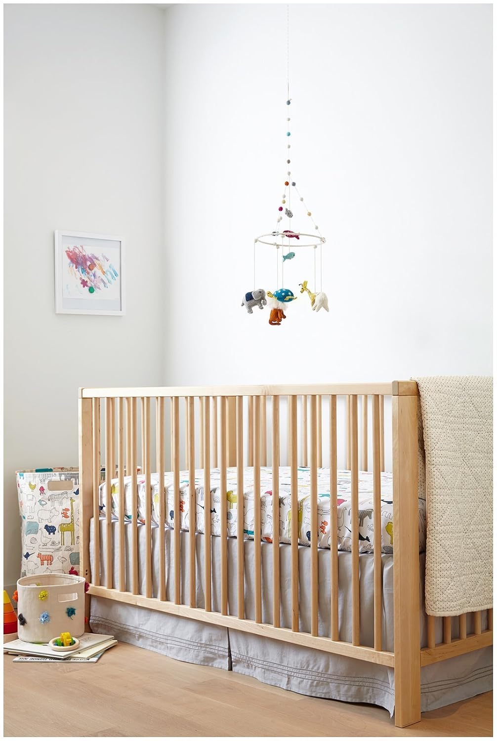 noah's ark crib mobile