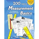 Humble Math &ndash; Measurement Basics: (With Answer Key) U.S. Customary &amp; Metric System Measuring Book | Learn to Measure | Unit Conversions | Metric ... Workbook - 100 Practice Pages (Ages 9+)