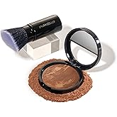 LAURA GELLER NEW YORK Baked Balance-n-Brighten Foundation with Kabuki Brush Makeup Set, Toffee