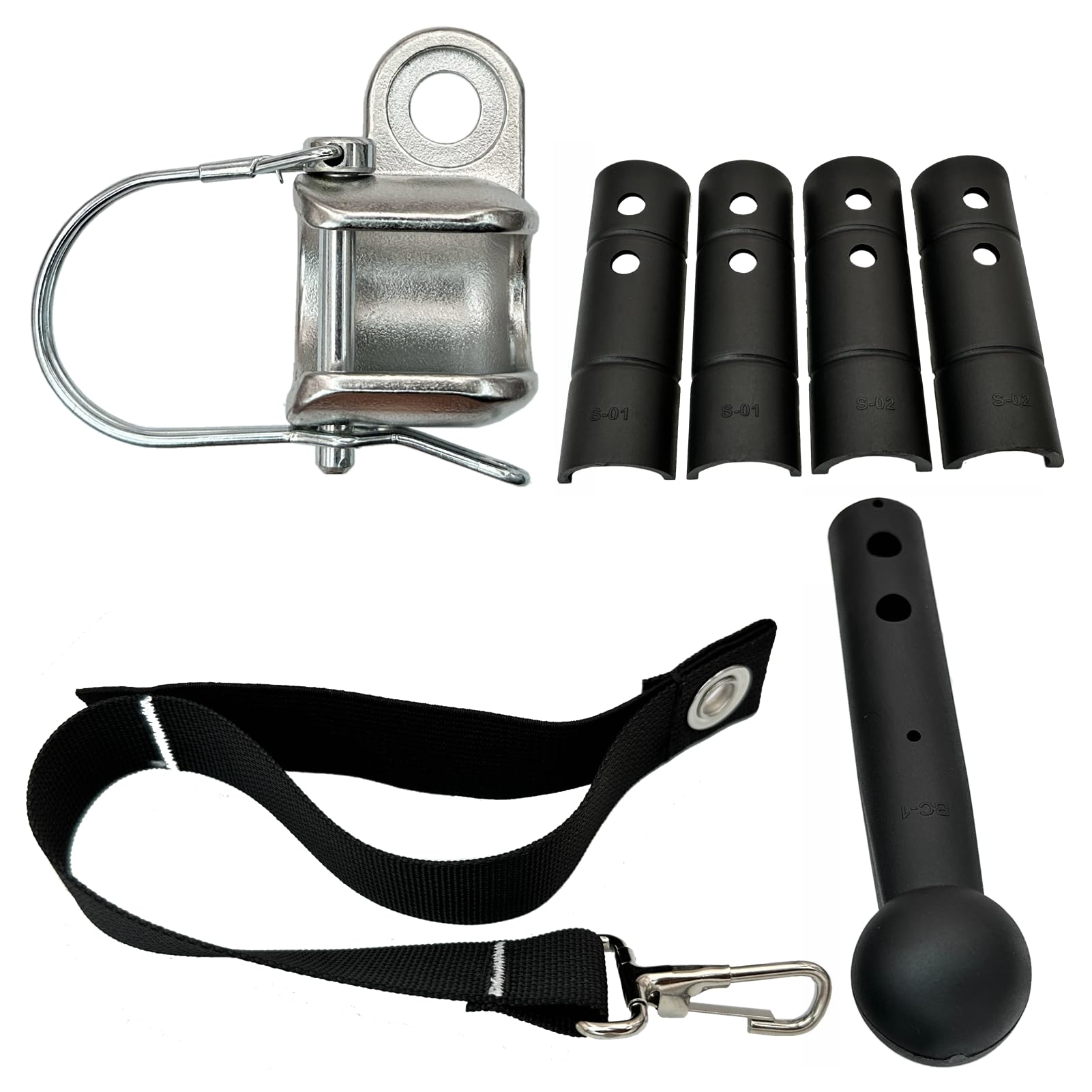 Photo 1 of Bike Trailer Hitch and Replacement Ball Head for Thule Chariot Child Trailers Could Convert Other Hitch System to Ball Cup System (Ball Cup Strap Kit)