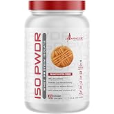 Metabolic Nutrition Whey Protein Isolate ISO PWDR Peanut Butter Cookie, 1.54lb, 23 Servings, 26g Protein, Fast Digesting, Zero Carbs, Delicious Flavor, Very Low Carbs &amp; Fat, Zero Lactose