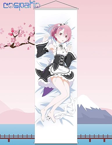 Amazon Cospatio タペストリー Re ゼロから始める異世界生活 ラム 等身大 ポスター 掛ける絵 巻物 軸物 アニメ おしゃれ 萌え 50cmx160cm アニメ 萌えグッズ 通販