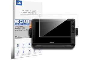 INNOSURE Tempered Glass Screen Protector for Garmin Echomap UHD2 92sv 93sv 94sv 95sv 9 Inch Chartplotters Touchscreen [NOT fo