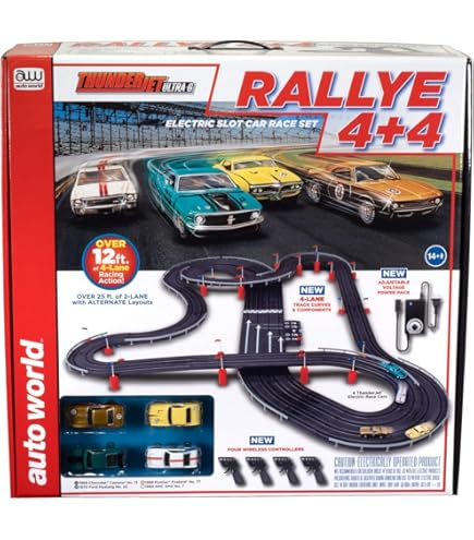 ミニカー AFX HO:SCALE RACING AFX 21018 Super International HO Slot Car Set - Slot Car-Union