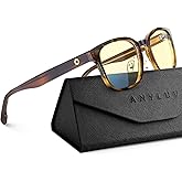 ANYLUV Blue Light Glasses Men Women Computer Gaming Glasses Anti Eyestrain Lightweight Blue Light Blocking Glasses