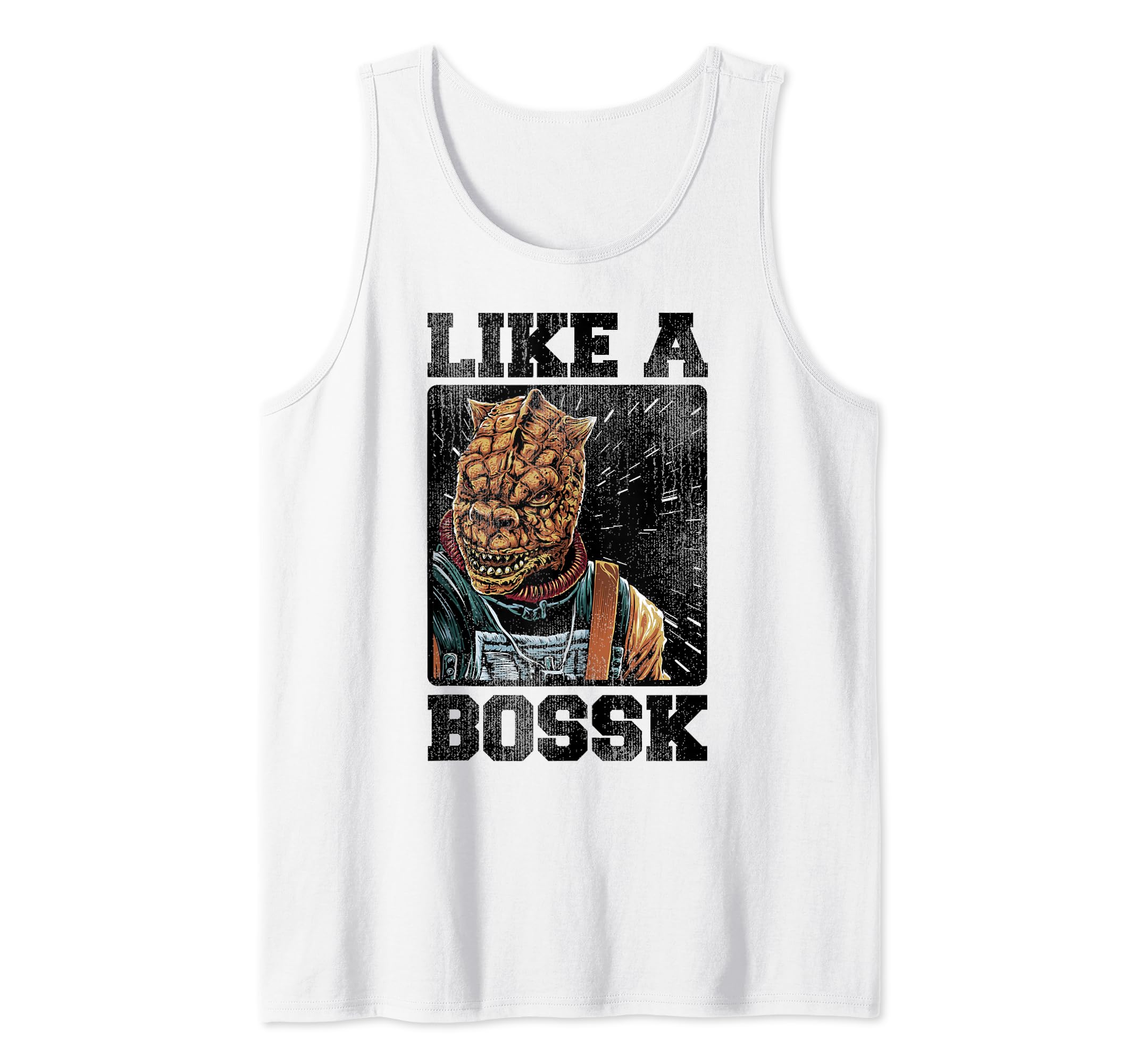 Star Wars Bounty Hunter Like a Bossk Tank Top