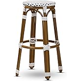 Baxton Studio Bar Stools, One Size, Navy/White