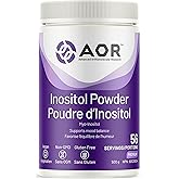 AOR Inositol Powder 500g, Myo-Inositol Supplement Powder 56-Servings - Supports Cognitive Function, Hormonal Balance & Cellul