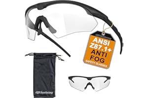HTS HUNTERSKY S53 anti fog Tactical Shooting Range Safety Glasses Ballistic eye protection Hunting Airsoft Riding Pickleball
