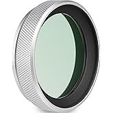 Haoge LUV-X54W Metal Lens Hood with MC UV Protection Multicoated Ultraviolet Lens Filter for Fujifilm X100VI Fuji X100V Camera Silver