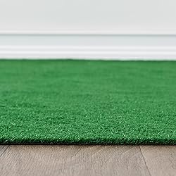Rugshop Artificial Turf Solid Grass for