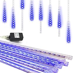 Weepong Meteor Shower Lights Outdoor Christmas