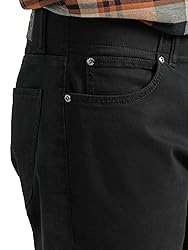 Lee Men's Extreme Motion Athletic Taper Jean Black