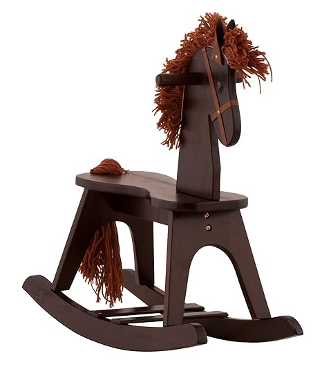 storkcraft wooden rocking horse