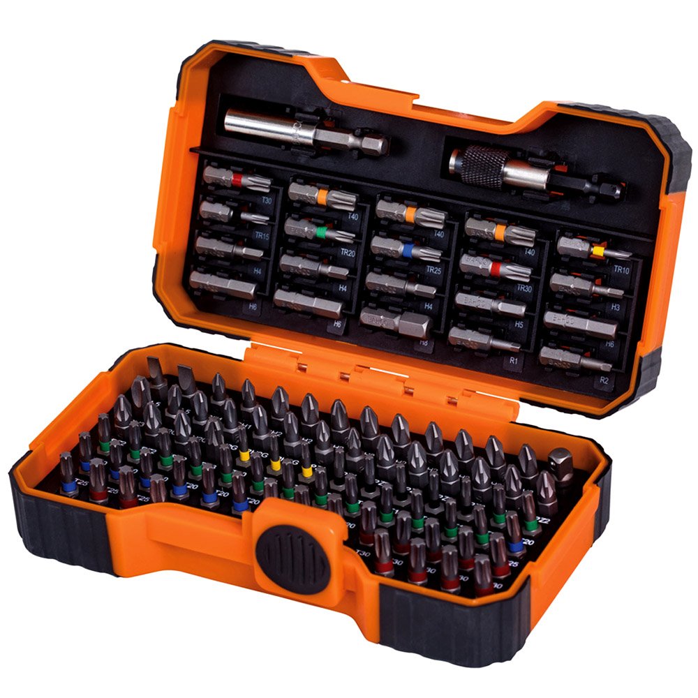 100 Piece Colour Bit Set Display (8 x Sets)