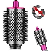 SWAZVAC Round Volumizing Brush for Dyson Airwrap, Large Size Hair Styler Attachment, Rose