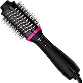 Hair Dryer Blow Dryer Brush in One, Professional Hot Air Brush 4 in 1 One Step Hair Dryer and Styler Volumizer with Negative Ion for Drying, Straightening, Salon for All Hair Types