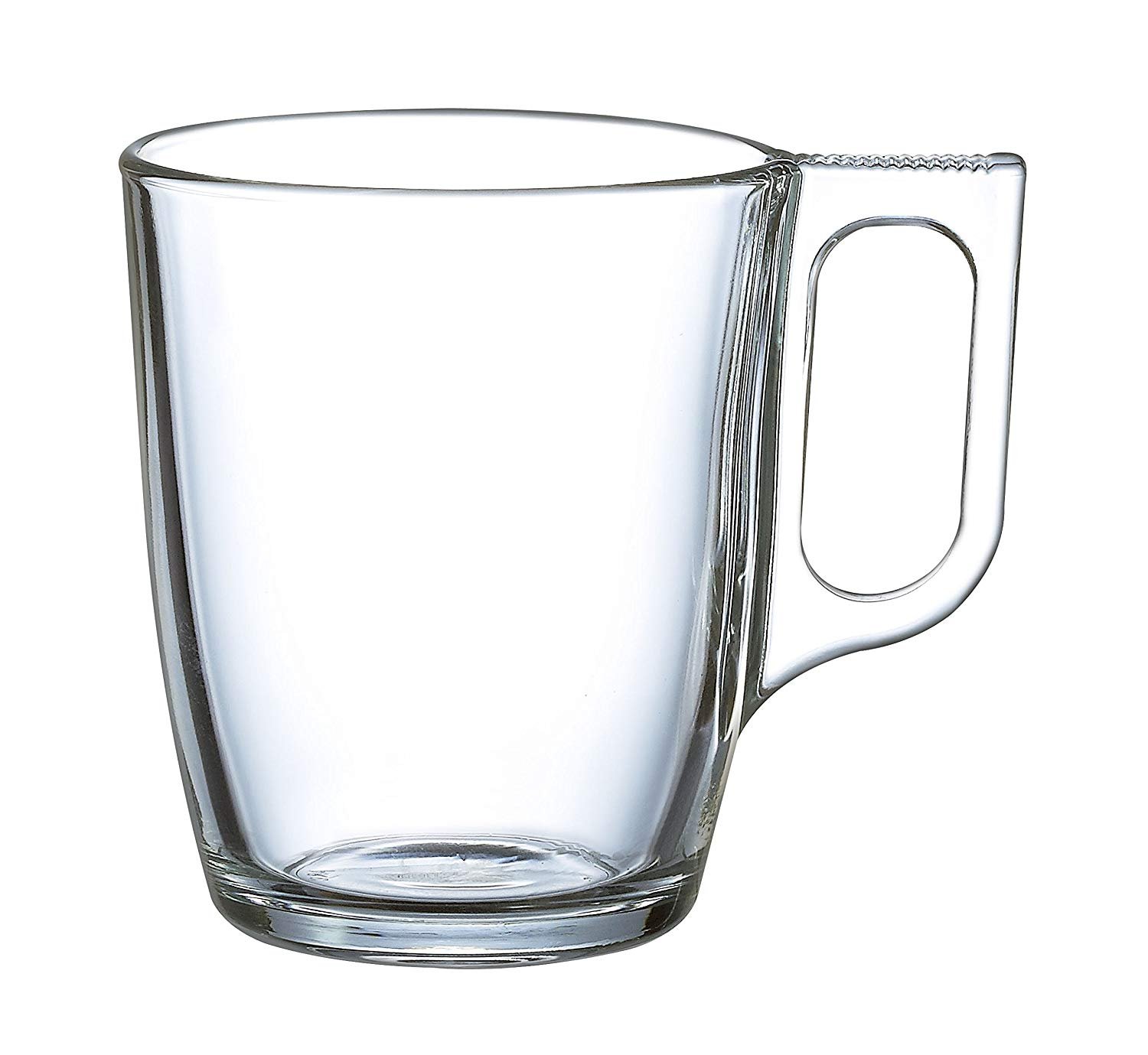 Buy Luminarc Nuevo Glass Mugs Set (6, 250 ml) Online at Low Prices in India Amazon.in