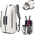 CCGTIOR Multi-Use Beach Tennis Bag For Sport Convertible Padel Backpack With Shoe Compartment, Laptop Sleeve,Fence Hook,Ball Sleeve