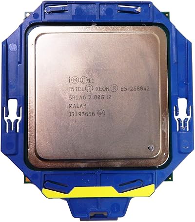 HP Intel Xeon E5-2680 v2 2.8GHz 10 Core CPU 730235-001 LGA2011 SR1A6 (Renewed)