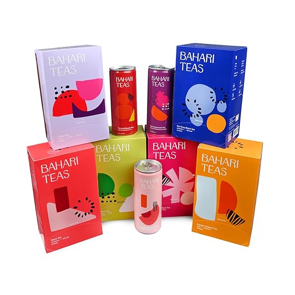 BAHARI TEAS -KENYAN GROWN EARL GREY BLACK TEA (20 TEA BAGS)