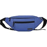 MAXTOP Large Crossbody Fanny Pack with 4-Zipper Pockets,Gifts for Enjoy Sports Festival Workout Traveling Running Casual Hand