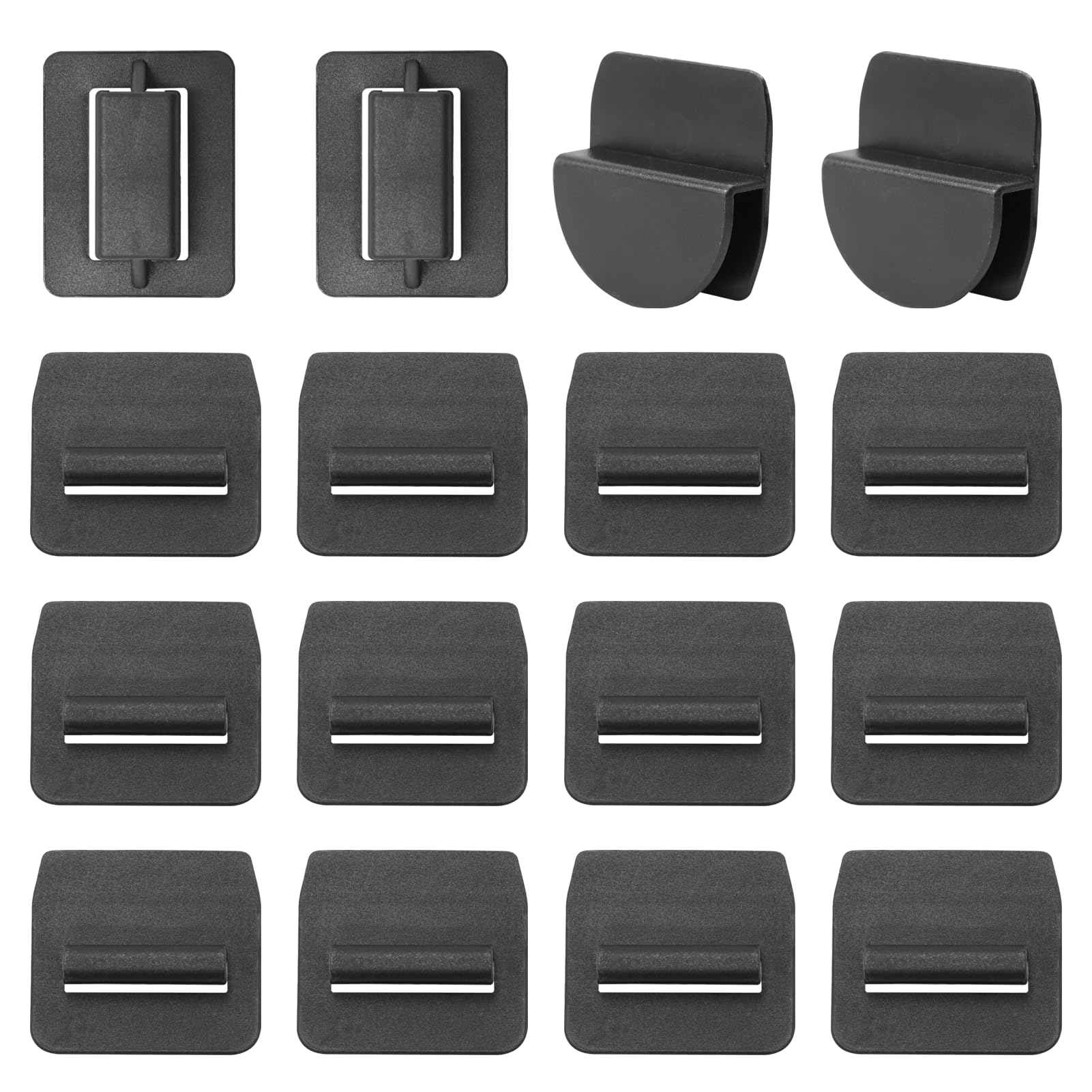 Photo 1 of Jaronx Compatible with Tesla Sunshade Clips 16PCS Roof Sunshade Sun Roof Shade Insert Clips for Tesla Model 3/Y/S/X