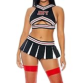 Forplay womens Good Luck Charm Cheerleader Costume