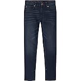 Tommy Hilfiger Boys 5-Pocket Stretch Skinny Fit Denim Jean, Zipper Fly & Button Closure