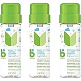 Babyganics Infant No-Rinse Micellar Cleanser, 5 Fl Oz (Pack of 3)