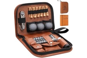 Zeceliko Golf Gifts for Men and Women - Golf Accessory Set (Including rangefinder, Golf Multi-Function Clubs, Golf Balls, Golf Brushes, scorekeeper, Golf shafts, Golf Clips and Gift Boxes)
