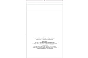 PAPAPACKS 9"x12" (200 count) Resealable, Clear, Poly bags with Suffocation Warning. Self Seal.