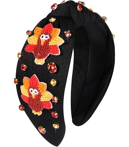 Amazon.com : Thanksgiving Fall Headband for Women  display picture 2