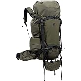 Bakcou - Ridgpak - Hunting Backpack - 40L | Features 500D Cordura Construction, Molded Backpanel, Raincover, Hydration Sleeve, Dual Rifle And Scope Pockets