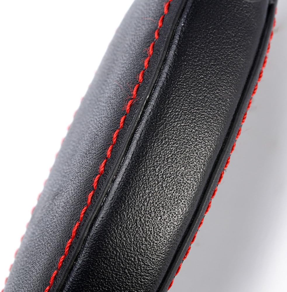 Happyit Leather Car Key Cover Case for Nissan 350Z Qashqai Kicks Tiida Pathfinder Murano Note Juke 3 Buttons - Image 5