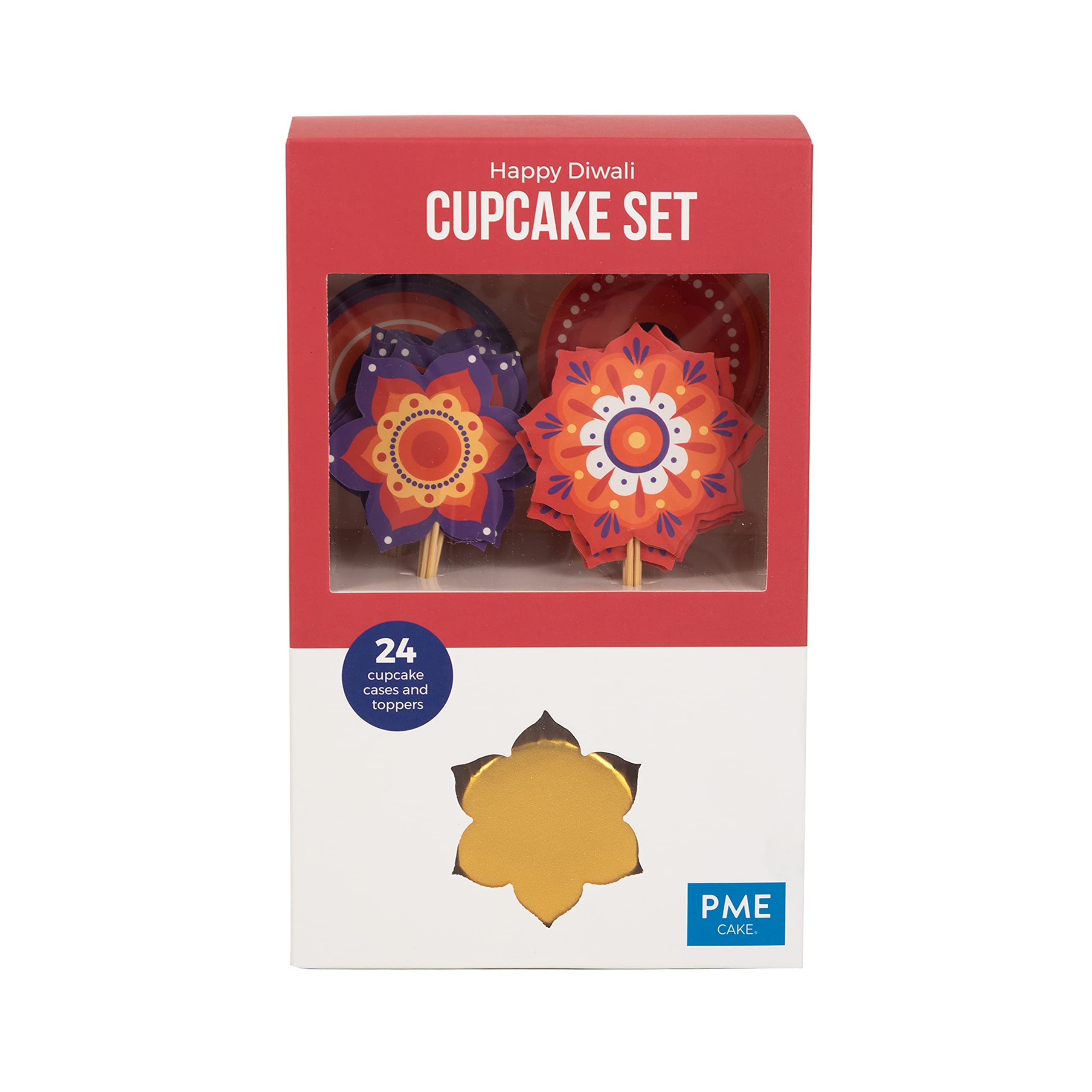 PME Cupcake Set - Happy Diwali, Set of 24 — image 1