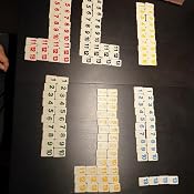 Jeu Rummy Aquamarine Games - Version 6 Joueurs Avec 159 Dominos