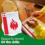 Safety First Aid Group Fire Safety Log Book A4 – 64 Fire Drill Records view 4