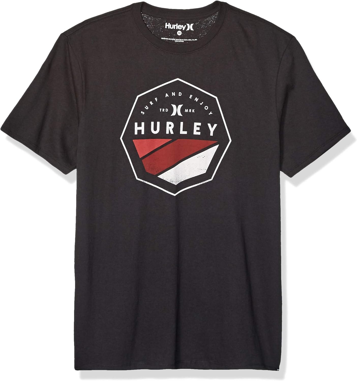 Hurley Mens Core Hasher Short Sleeve Tshirt