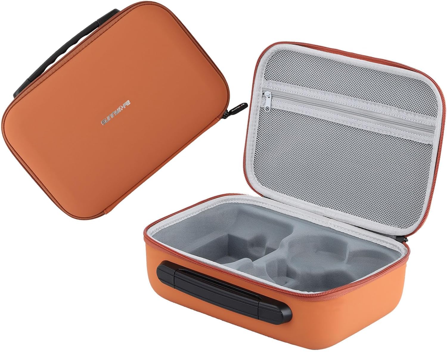 LINGHUANG Carrying Case for DJI NEO,RC-N3 Remote Controller Travel Protective Storage Case for DJI Neo Drone Fly More Combo Accessories(Orange)
