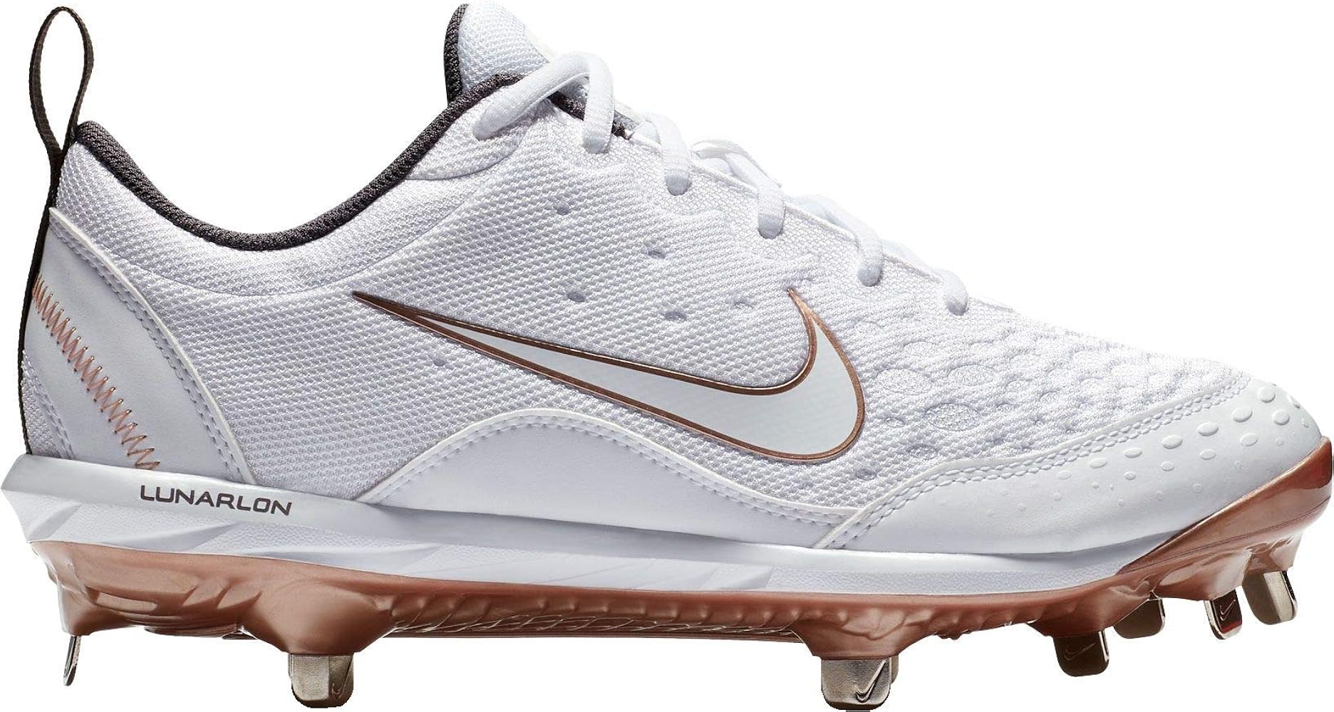 all white softball cleats