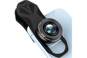 210° Fisheye Lens, Professional Cell Phone for iPhone,Samsung,Pixel,BlackBerry,Ipad,Notebook,Etc.,Fish Eye Lens